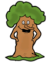 Happy Tree Clipart