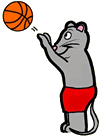 Mouse Shooting Hoop