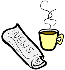 Newspaper & Coffee