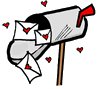 Love Letters Mailbox Clipart