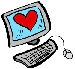 Love Computer Clipart