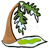 Snow Melting Off Branch Clipart