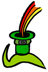 Leprechaun Hat Rainbow Clipart