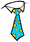 Polka Dot Tie Clipart