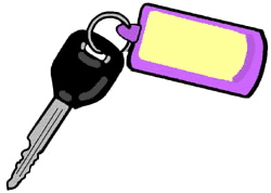 Key on a Keychain