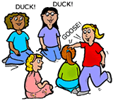 'Duck Duck Goose' Clipart
