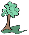 Bushy Green Tree Clipart