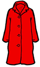 Rain Mac Jacket Clipart