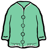 Cardigan Clipart