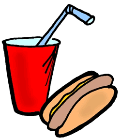 Hot Dog & Pop Clipart