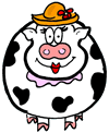 Pretty Cow Clipart