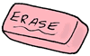 Pink Eraser Clipart