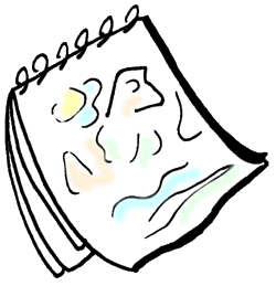 Sketch Book Clipart
