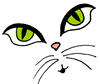 Cat Face Clipart