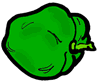 Green Bell Pepper Clipart