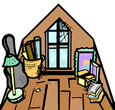 Attic Clipart