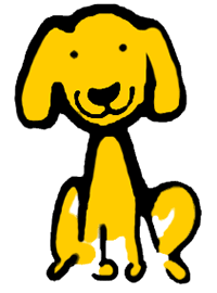 Golden Lab Dog Clipart