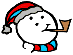 Snowman Pipe Clip Art