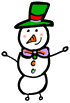 Snowman Stick Figure Clipart