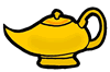 Genie Lantern Clipart