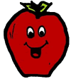 Happy Apple Clipart