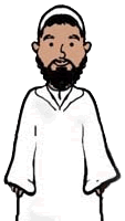 Muslim Man Clipart