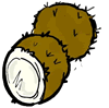 Coconuts Clipart