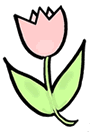 Pink Tulip Clip Art