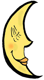Happy Moon Clipart