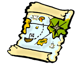 Treasure Map Clipart