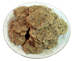 Plate of Chocolate Chip Cookies