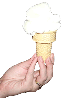 Vanilla Ice Cream Cone