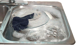 Dishes in Sink