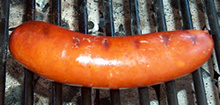 Smokie on Barbecue