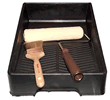 Paint Tray, Brush & Roller