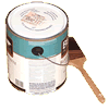 Paint Can & Brush