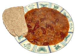 Chilli with Bread