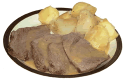 Roast Beef with Potatoes