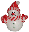Snowman Candle