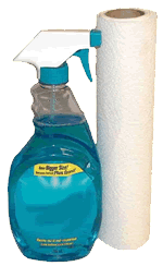 Window Cleaner & Paper Towel