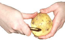 Peeling Potato